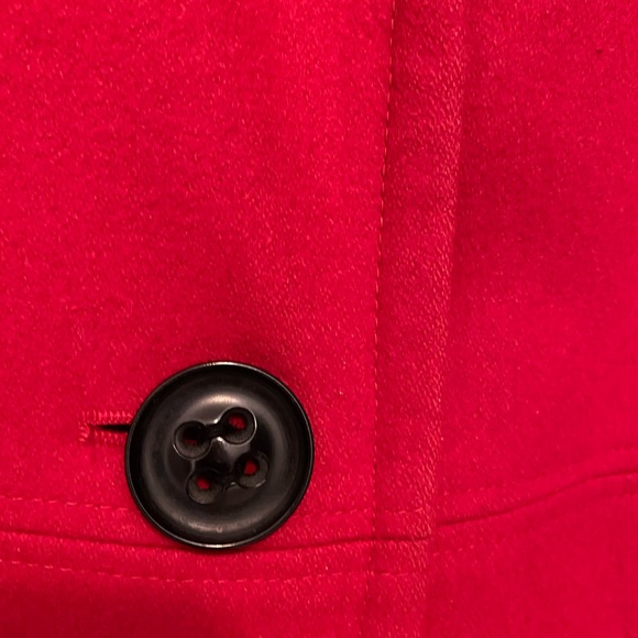 Red Peacoat in Small - Picture 8 of 12